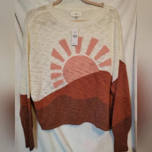 Lou & Grey Sweaters - NWT Lou & Grey Sun on the Mountain Sweater